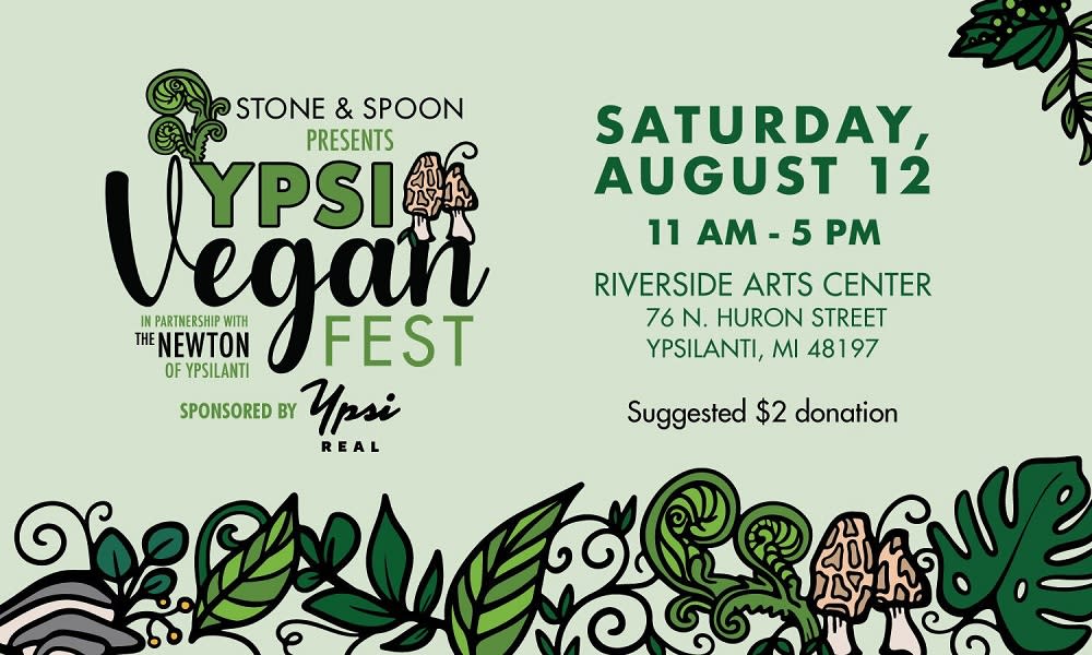 Ypsi vegan fest graphic