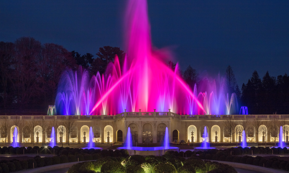 Longwood Gardens Festival of Fountains