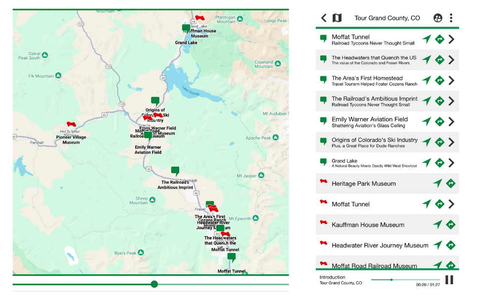 Travel Storys App Grand County 2 - Granby, Colorado