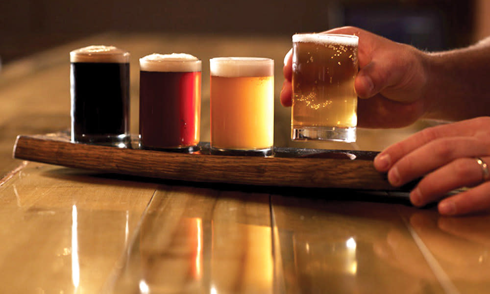 Flight of Craft Beers