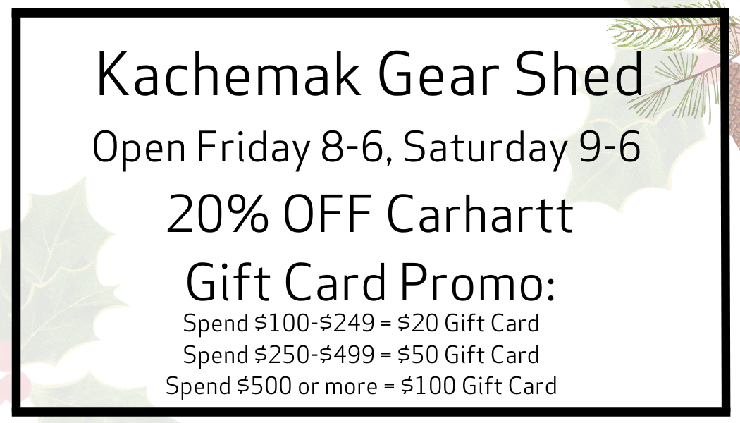 Kachemak Gear Shed Promo