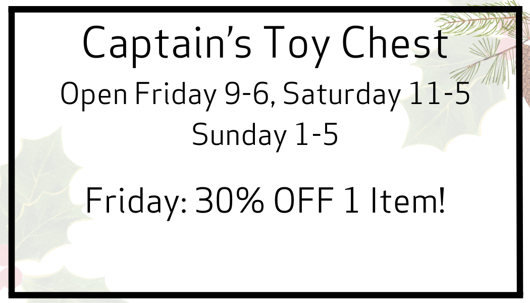 Captain's Toy Chest Promo