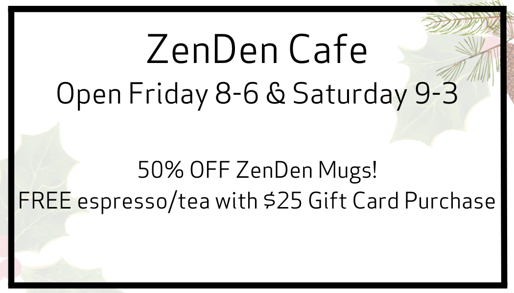 ZenDen Cafe Promotion