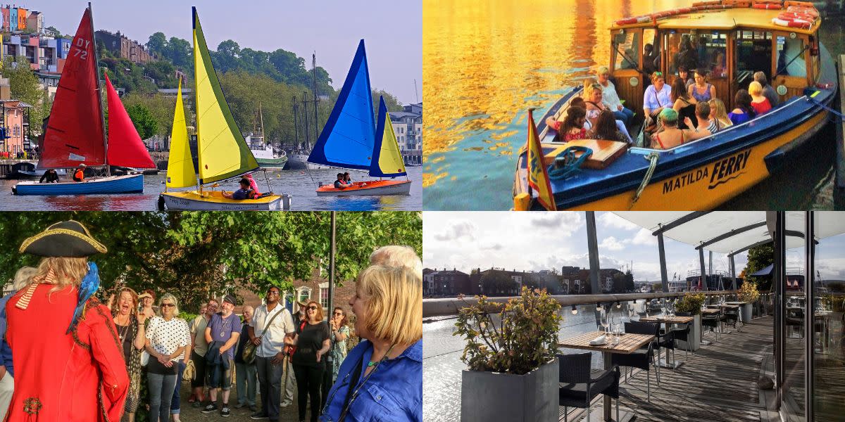 All Aboard sailing, Bristol Ferry, Blackbeard to Banksy tour and Riverstation Terrace