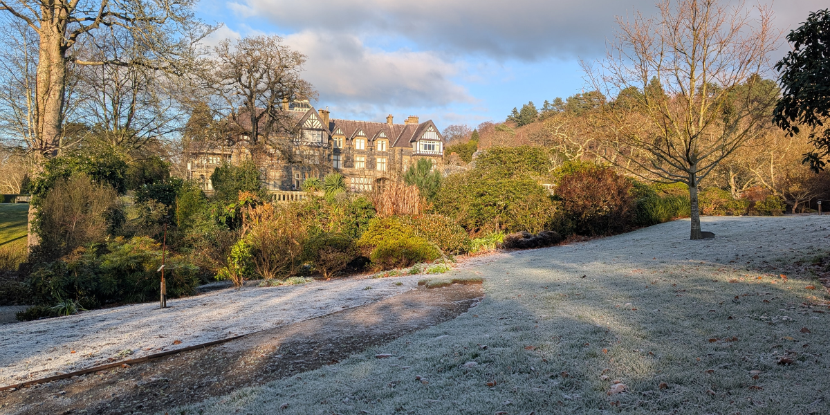 View of Bodnant and grounds