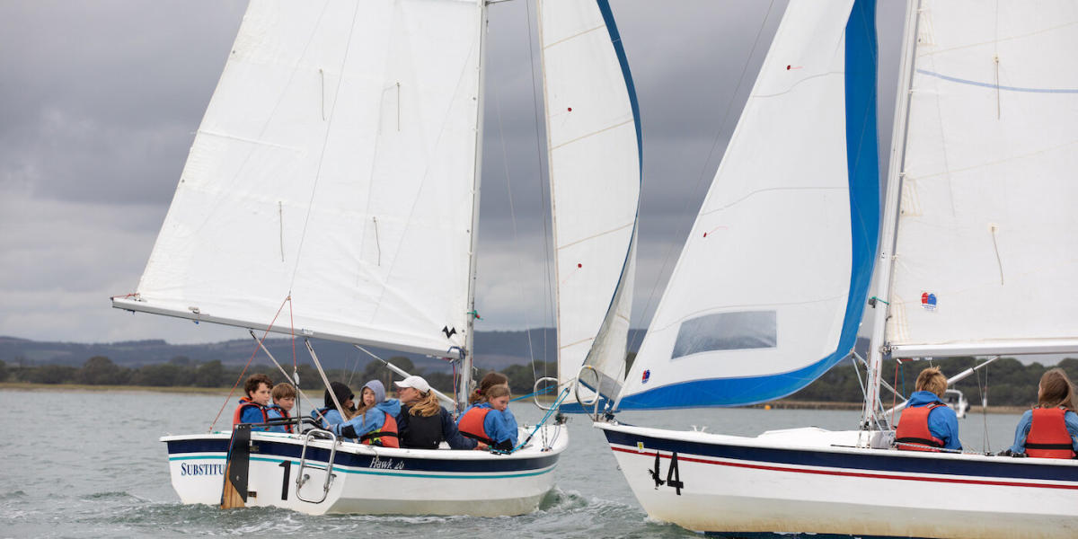 Sailing with Cobnor Activities Centre