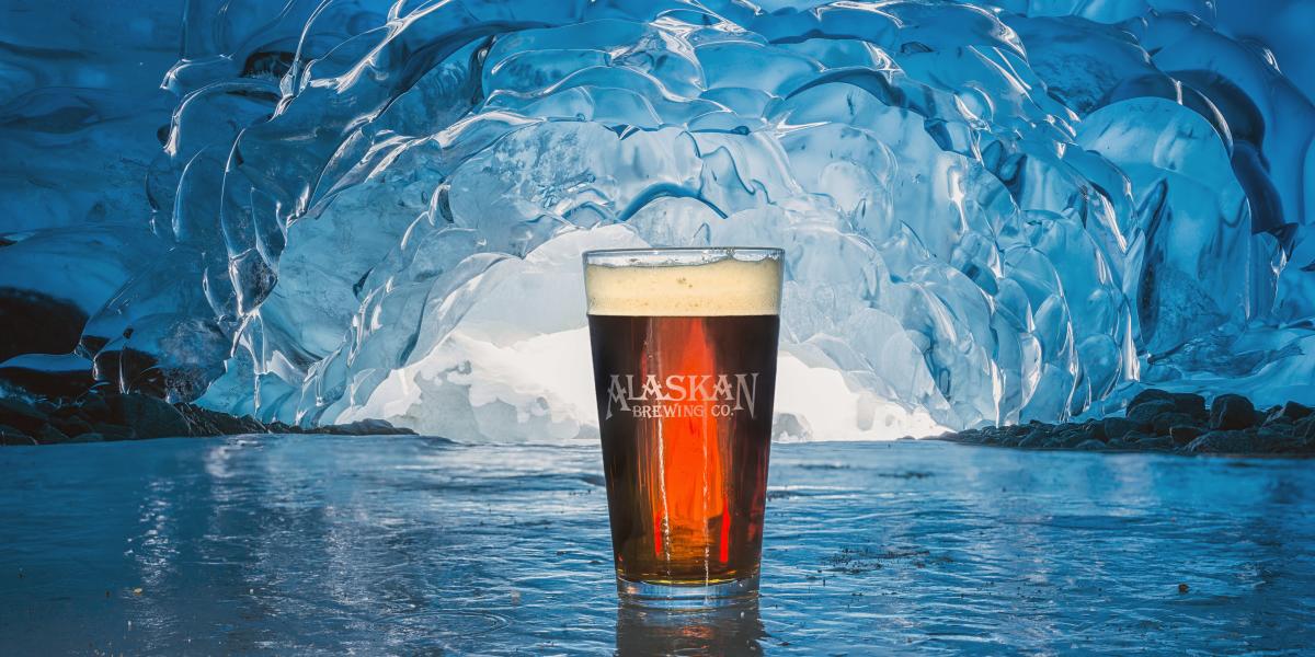 Alaskan Beer in Ice Cave