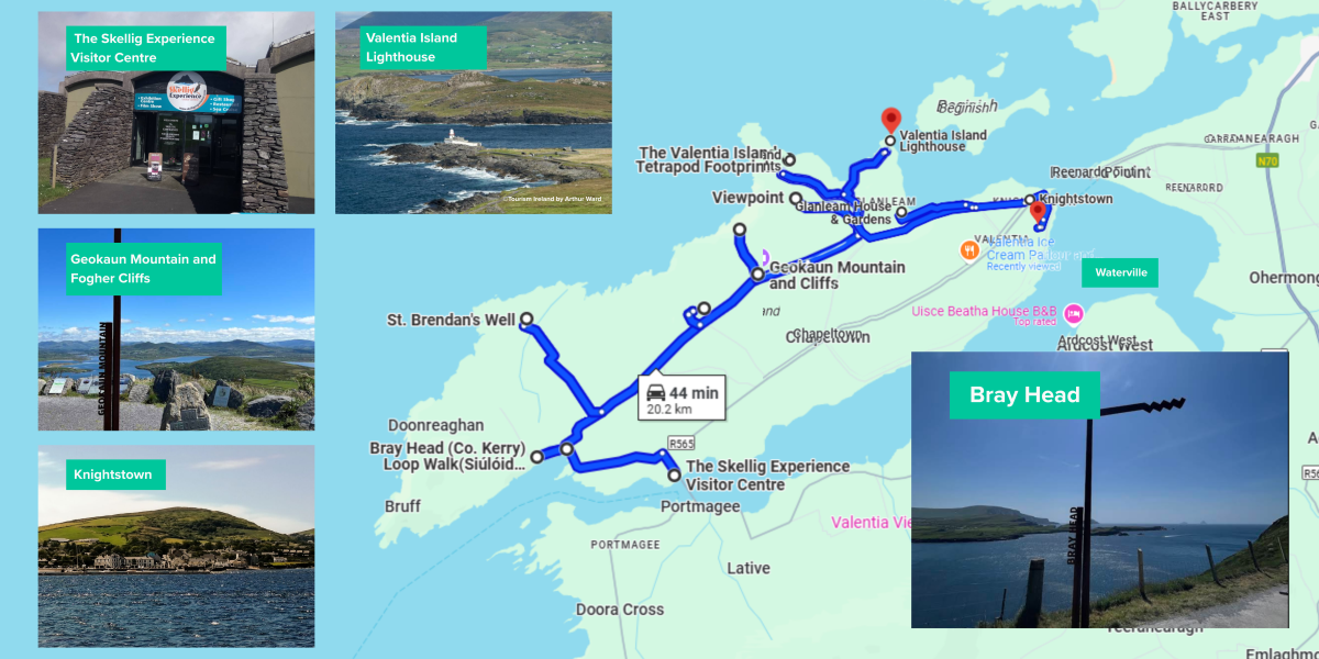 Portmagee to Valentia Island