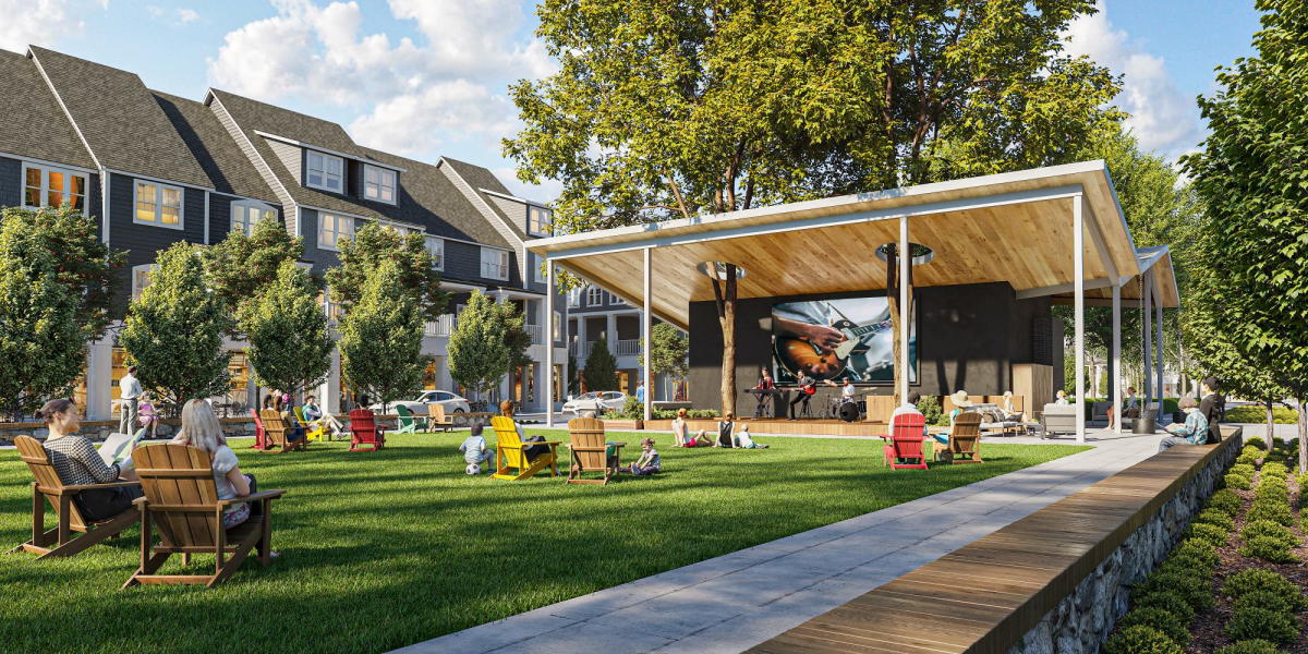 Birkdale Village Reimagined Rendering