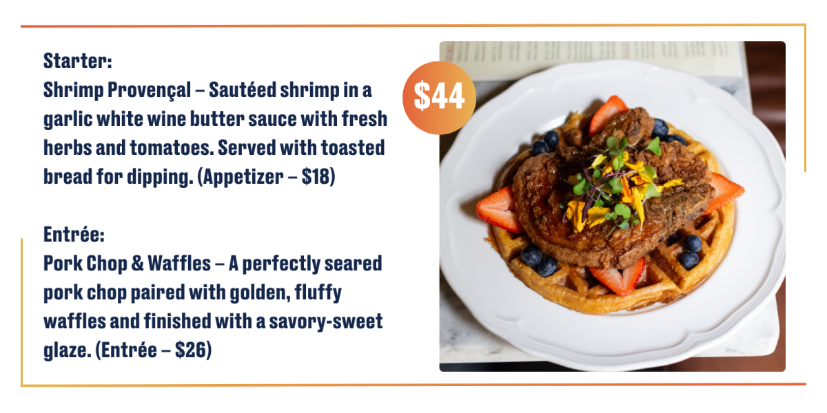 Frenchie's Dinner Special