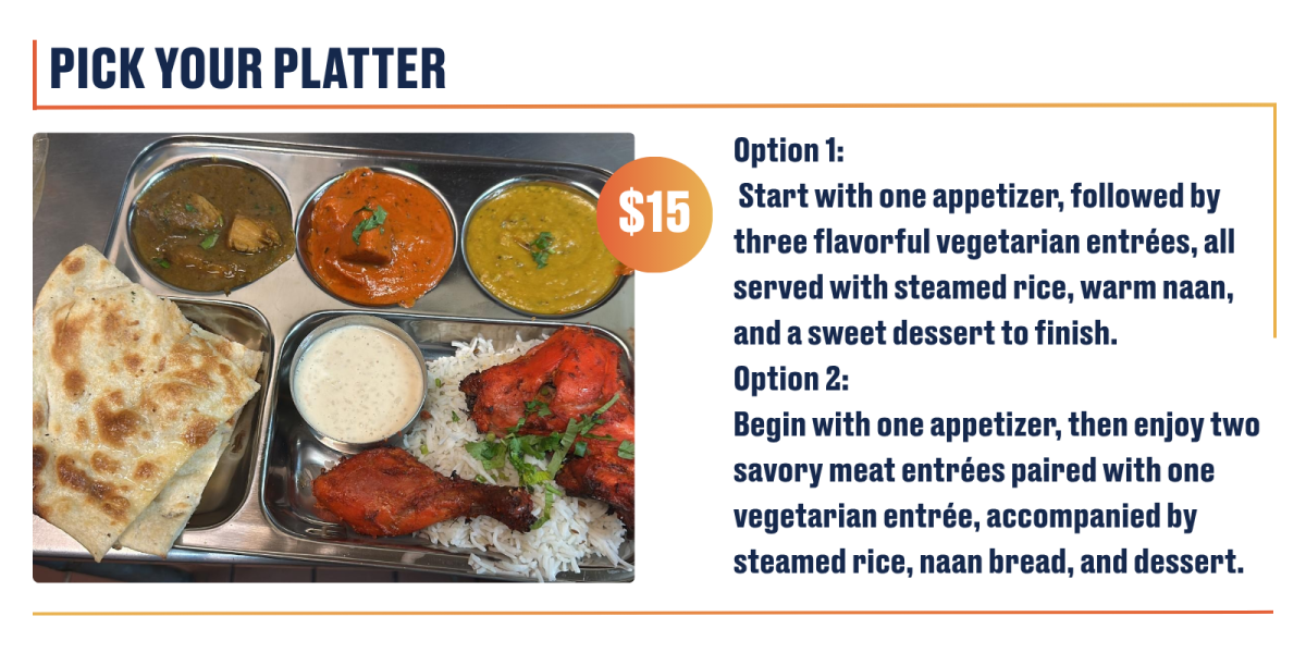 Indian Palace Lunch Special
