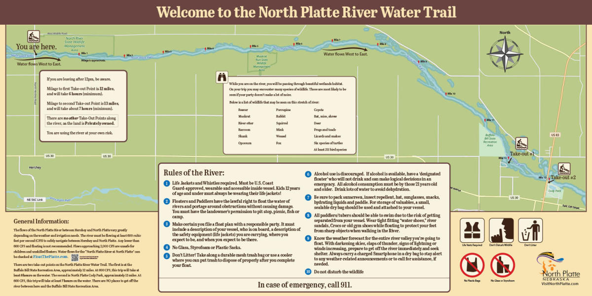 Water Trail Map