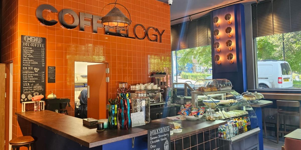 Coffeelogy cafe area