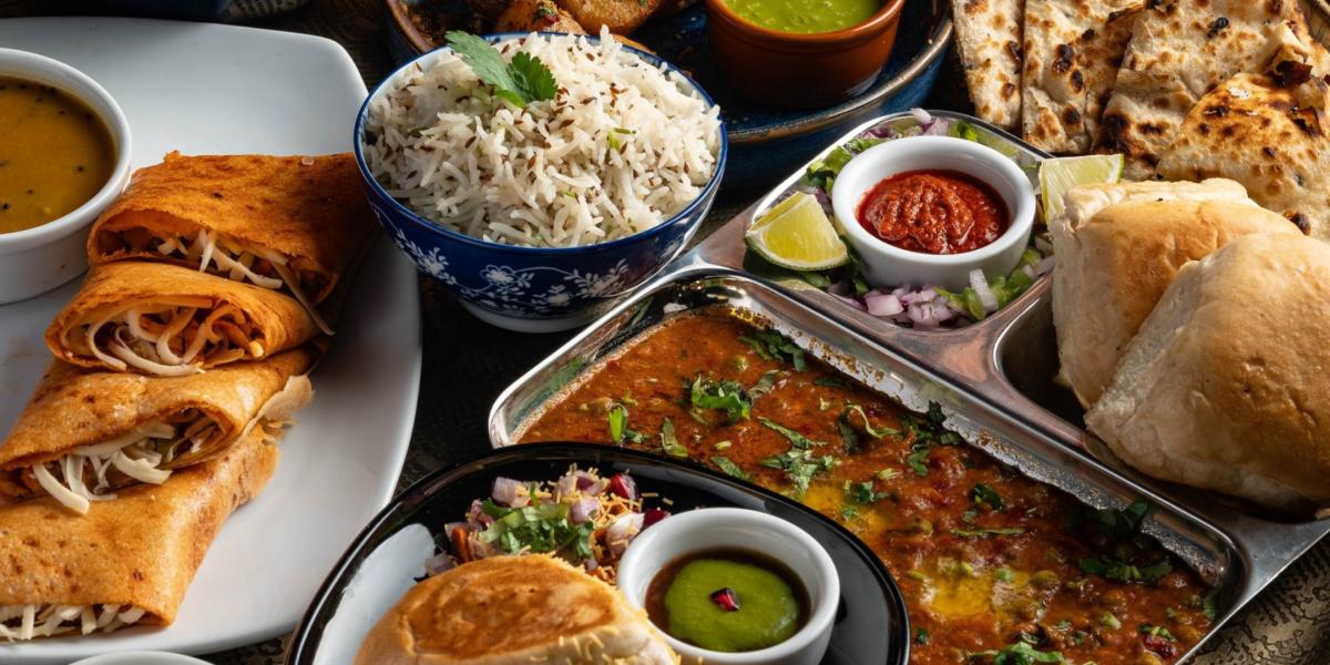 Padharo vegan and veggie dishes