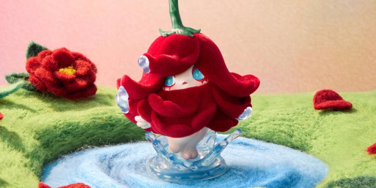 POPMART rose figurine
