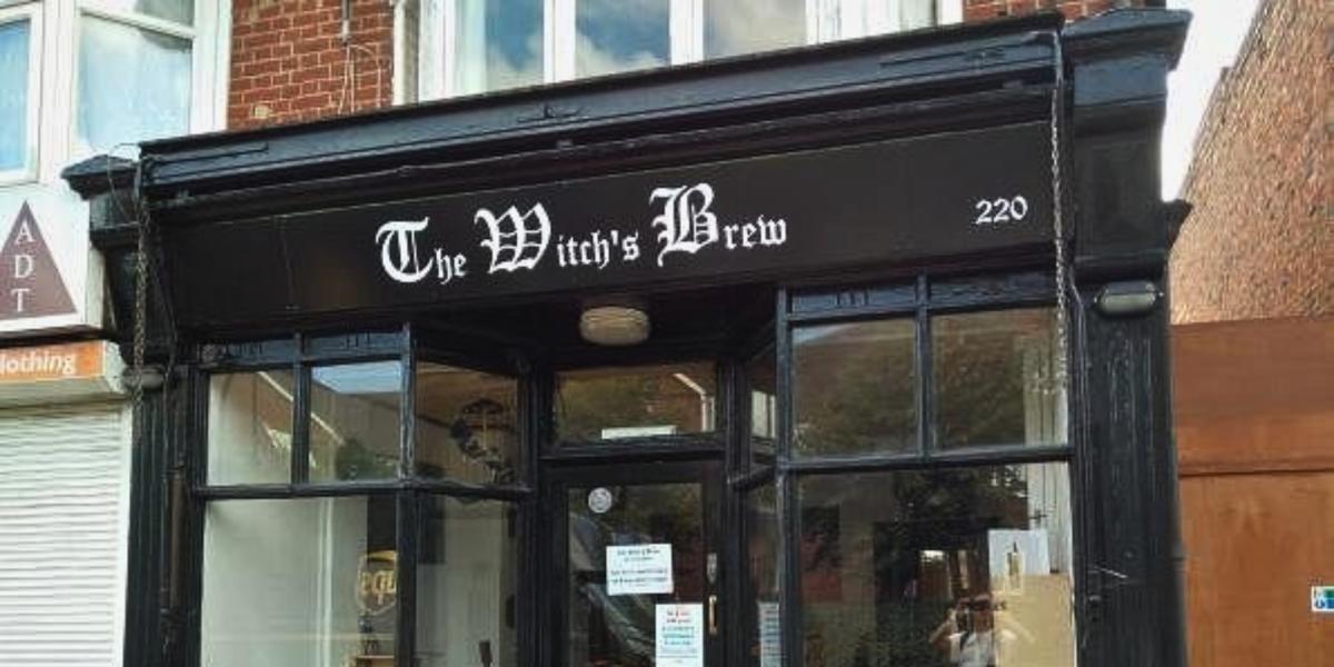 The Witch's Brew frontage