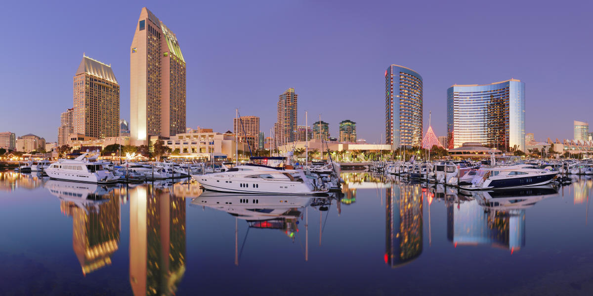 San Diego city view