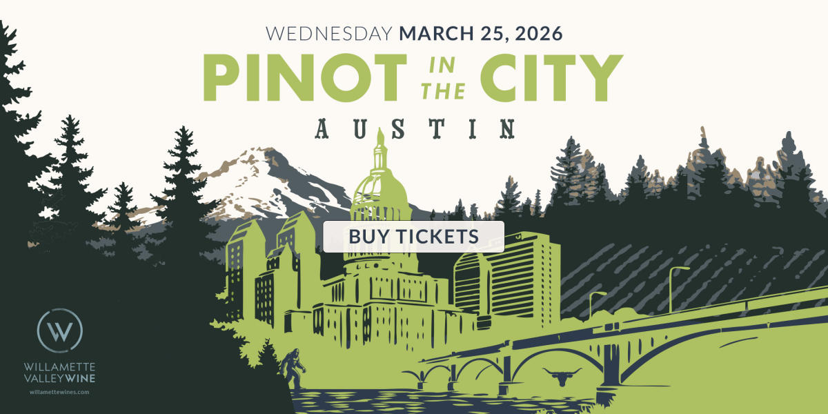 Pinot in the City - Austin 2026 - Event showcasing Oregon Pinot in Austin Texas!