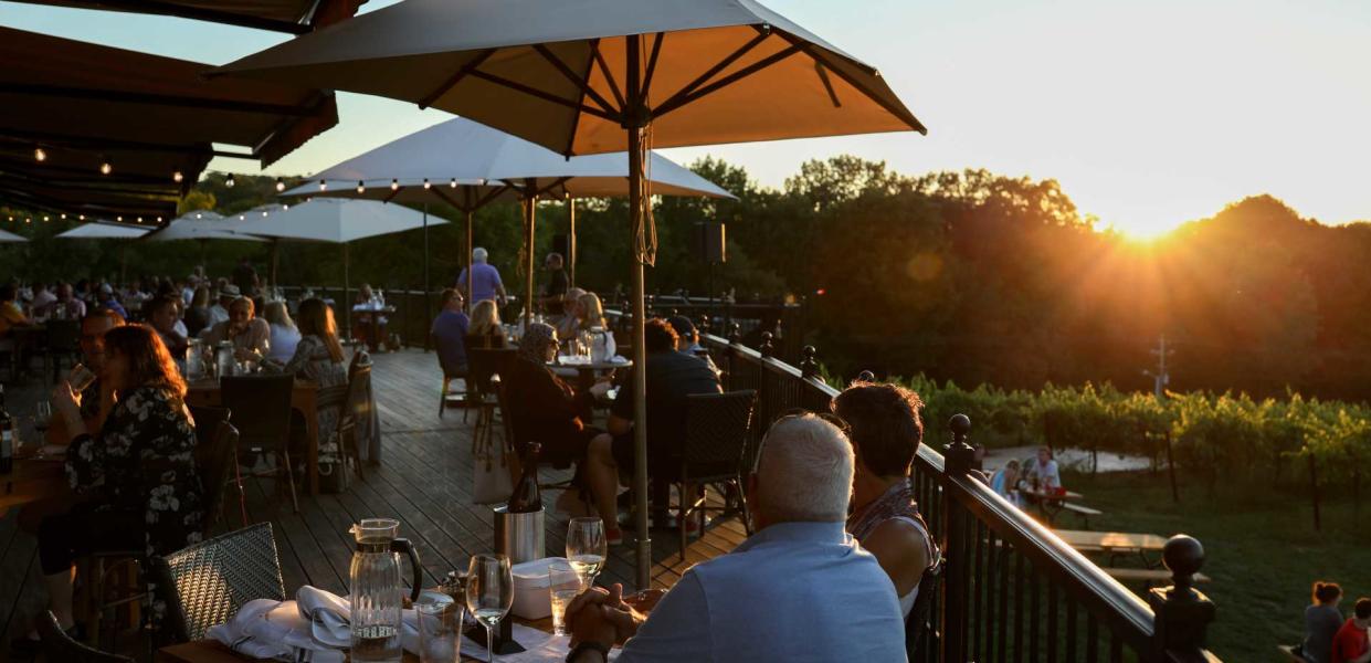 Sunset at Chandler Hill