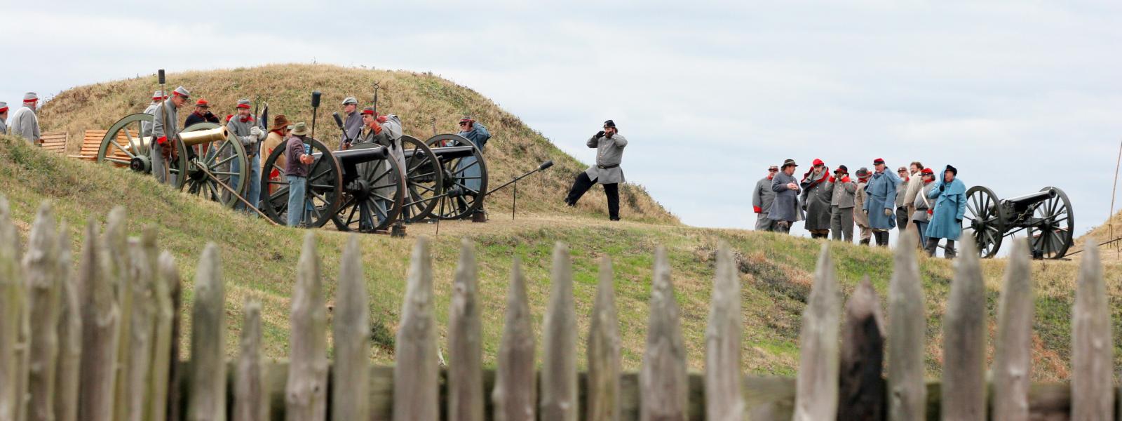 Kure Beach History | Fort Fisher & Civil War Reenactments
