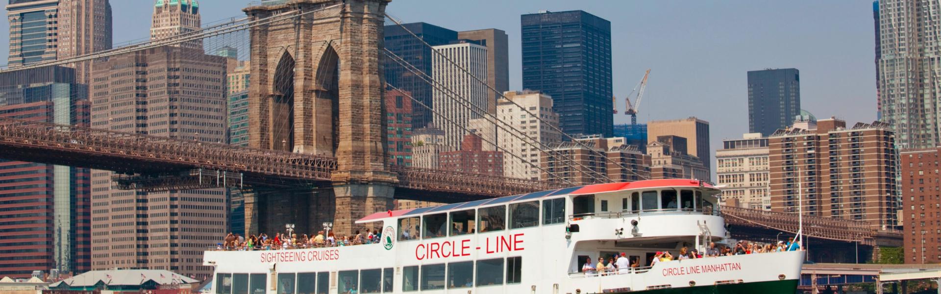 Circle Line, Brooklyn, Bridge, NYC