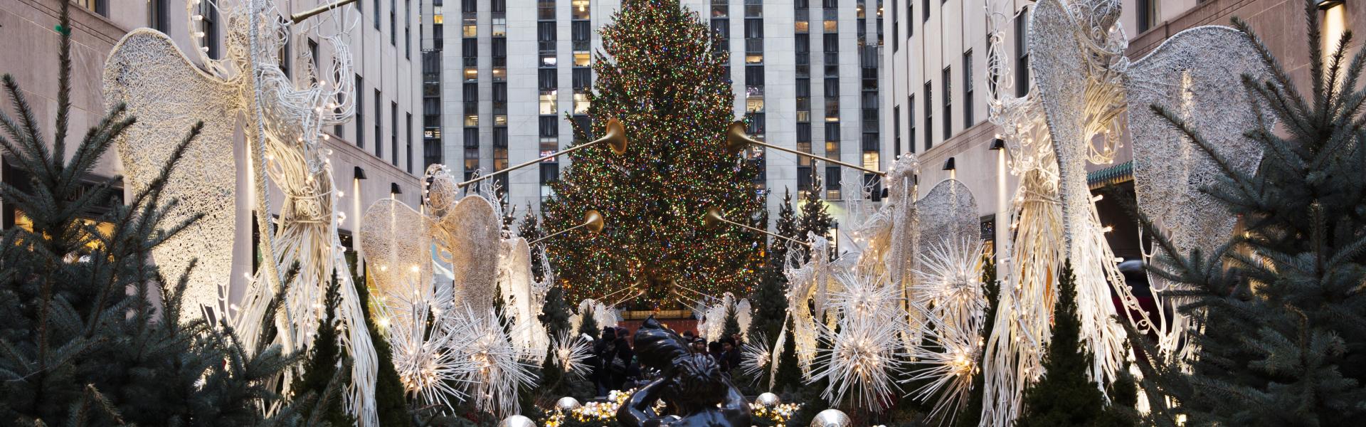 Rockefeller Christmas Tree, Ice Skating, Rockefeller Center, Midtown, NYC, Jen Davis