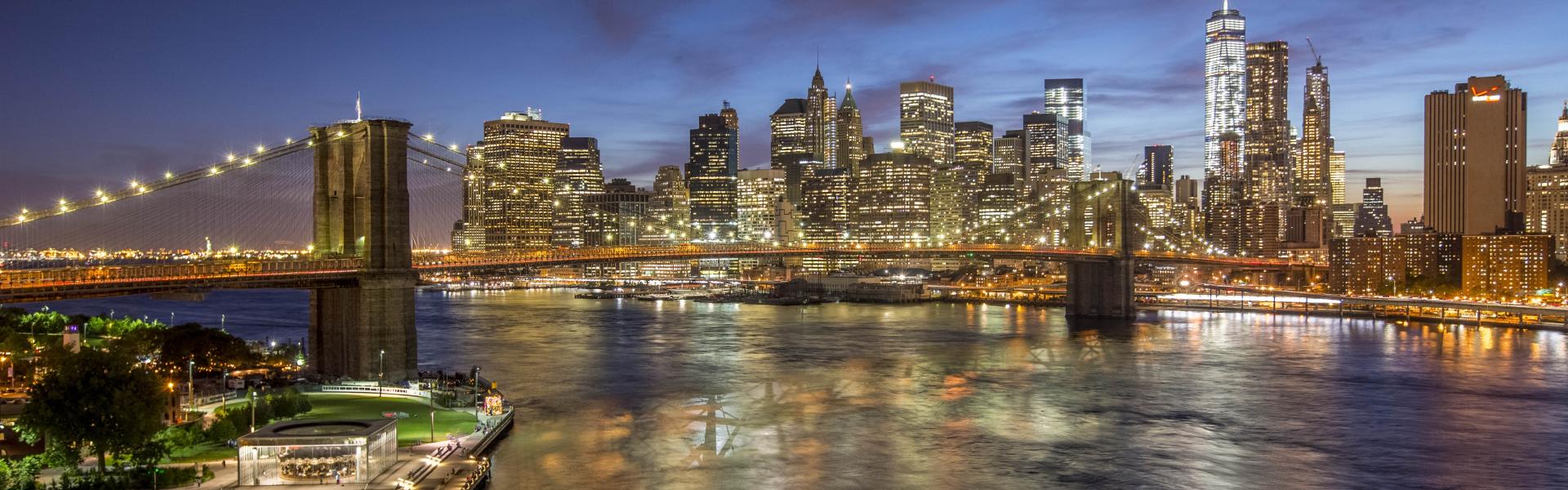 Brookylyn Bridge, Brooklyn Bridge Park, Skyline