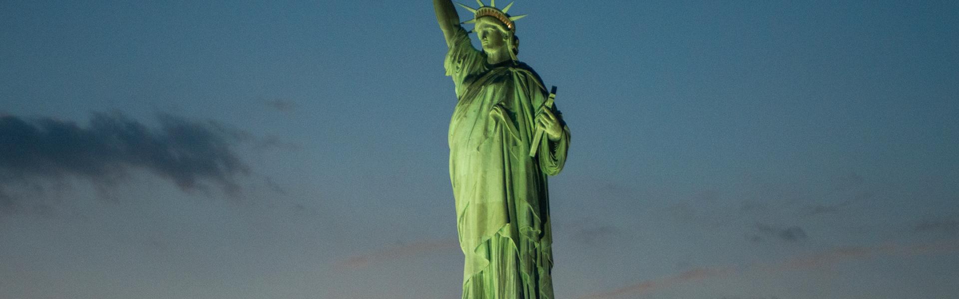 Statue of Liberty, Dusk