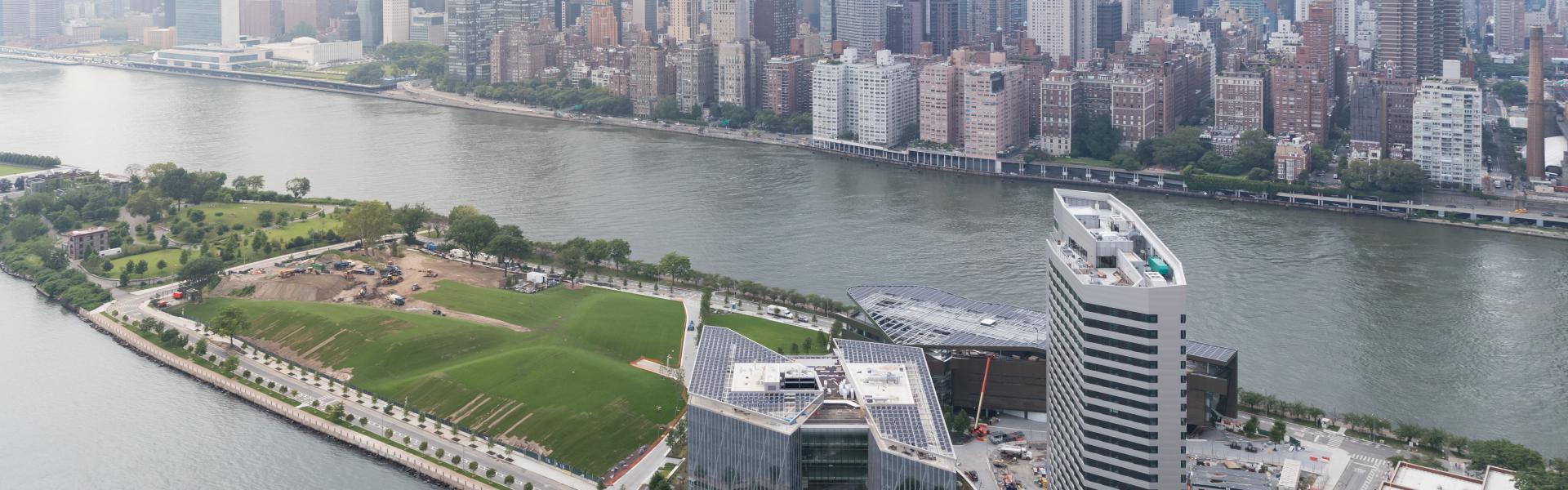 cornell tech, arial view