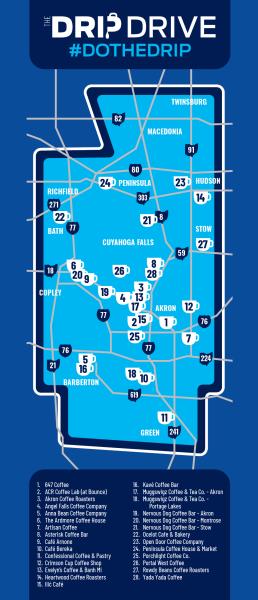 2025 Drip Drive Map