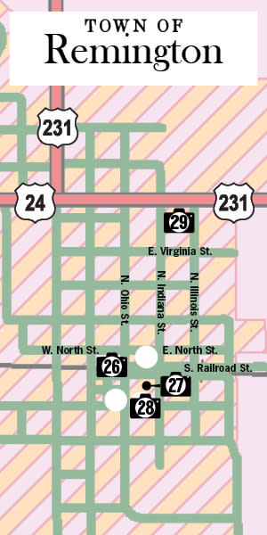 Remington Art Walk Map