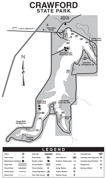 Crawford State Park Map