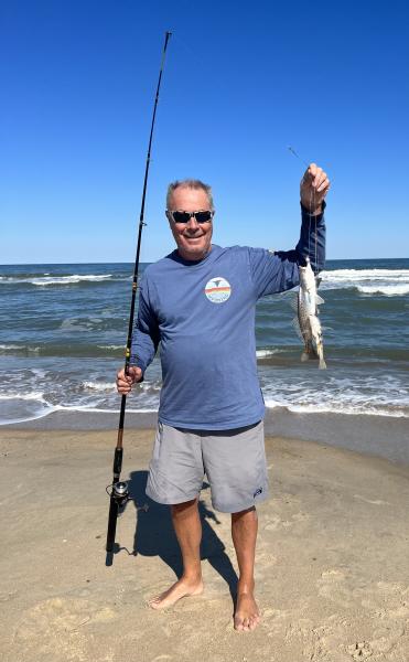 A Great Rig for Bluefish on Shackleford Banks 