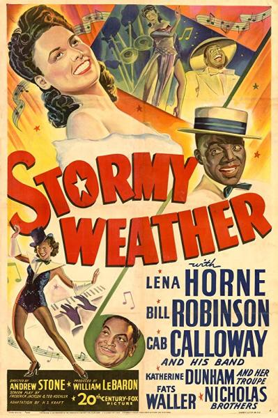 Lena Horne movie poster for Stormy Weather.