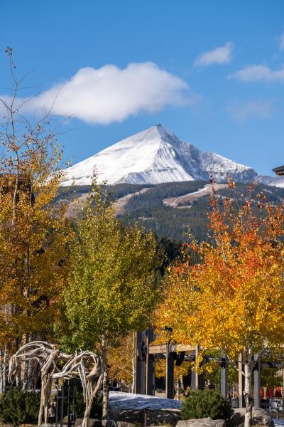 Snow and Fall in Big Sky