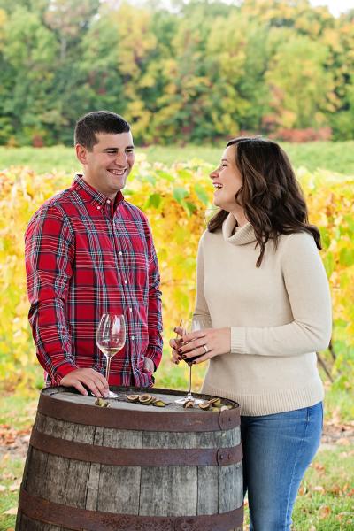 Fall Wine Barrel