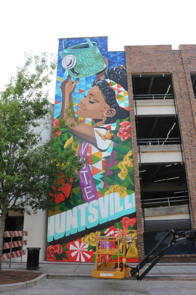 Huntsville 19th Amendment Mural