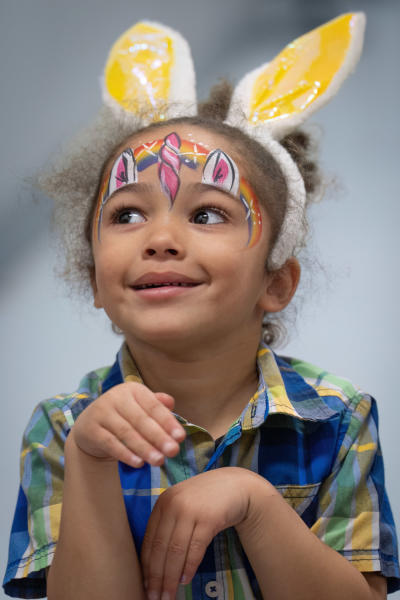 Easter face paint