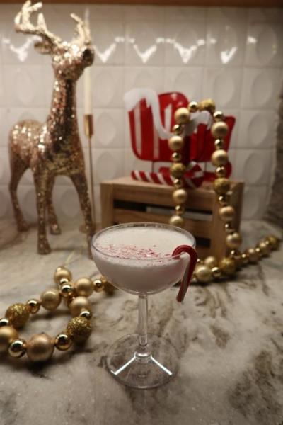 Candy Cane Crush Holiday Cocktail at Grand Hyatt Scottsdale