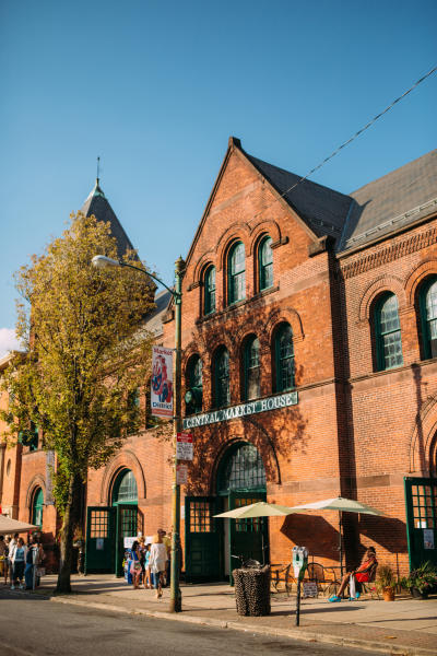 Central Market with Market District banner