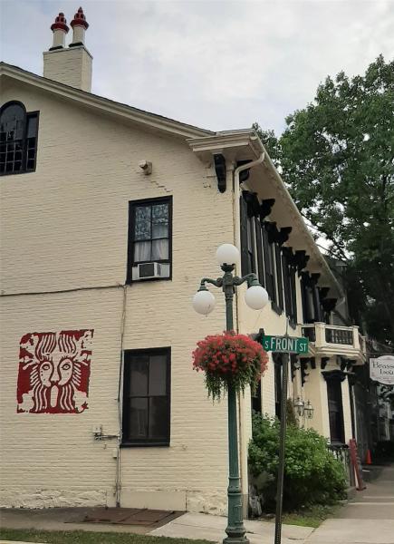 Lewisburg Brasserie Mural