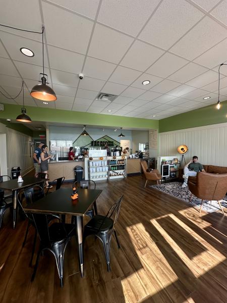 The Adventurer's Grind shop interior