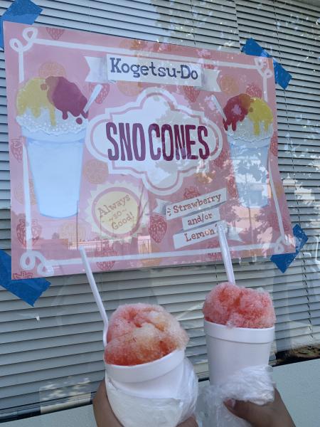 Picture of Japanese snow cones