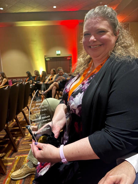 Jennifer Brumbaugh-McClain - PRLA Award