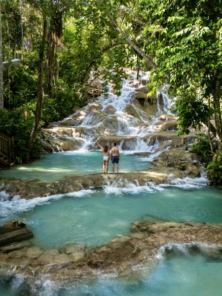 Dunn's River Falls - Nick and Madison
