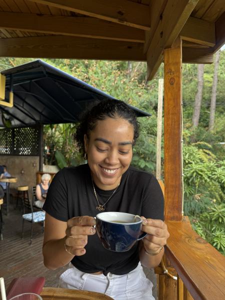 Coffee at Cafe Blue Irish Town - Simone Michelle