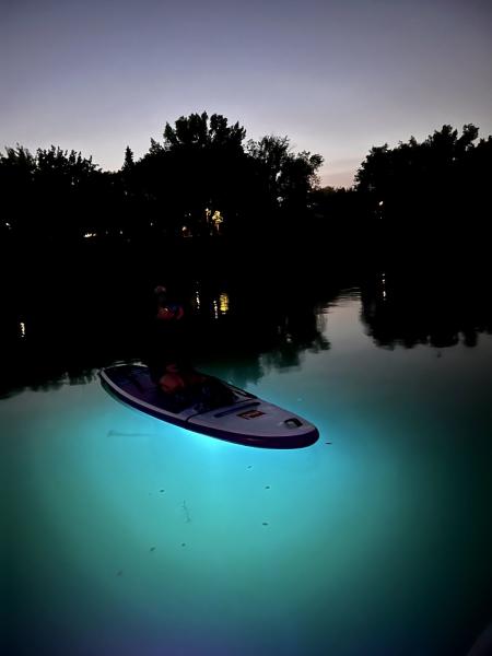 glow paddleboard