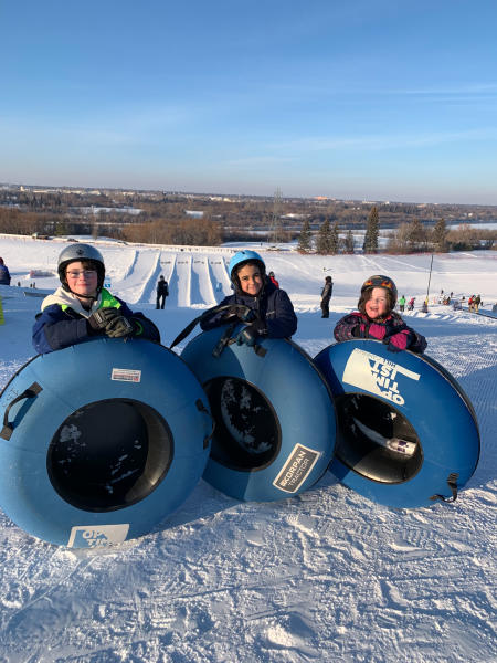 Tubing at Optimist