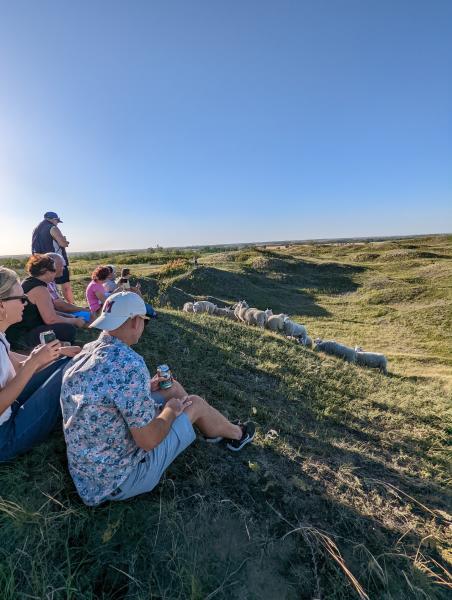 grazing dinner hike