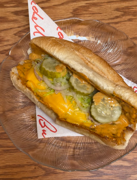 Burger Po Boy at Burdell